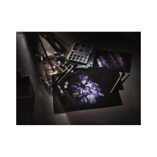 Блок черной бумаги для акварели Royal Talens "Van Gogh" А4, 12л, 360гр/м², 100% целлюлоза (94170002)