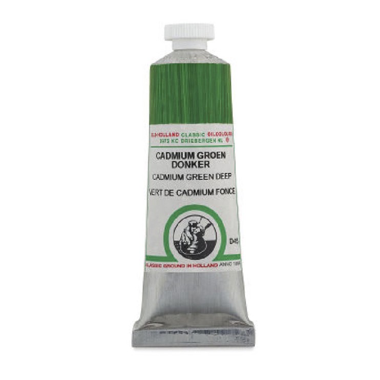 Масло Old Holland D45 Кадмий зелёный тёмный/ 40мл