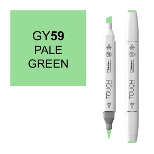 Маркер Touch Twin "Brush" цвет GY59 (зеленый бледный)