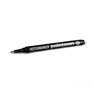 Маркер пигментный Sketchmarker "Paintman" 0.7мм, черный