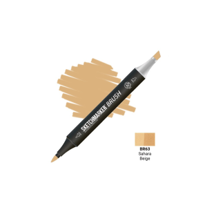 Маркер SketchMarker "Brush" BR63 Sahara Beige