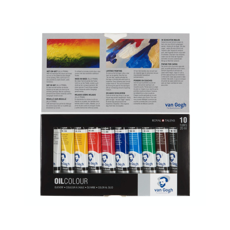 Набор масляных красок Van Gogh "Basic set" 10 туб по 20мл