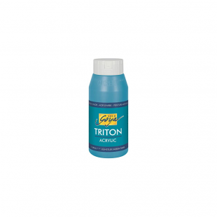 Краска акриловая Solo Goya "Triton" №46 Бирюзовая, 750мл.