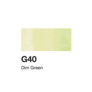 Спиртовые чернила Copic "INK" G40 Dim Green (12мл)