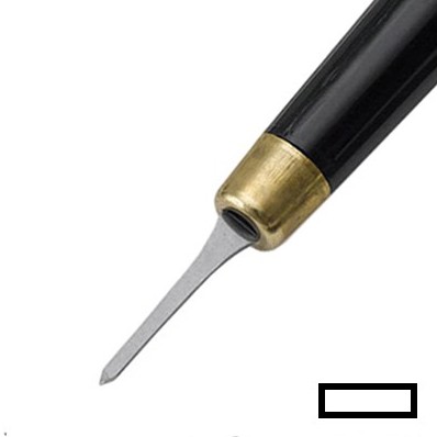 Резец по линолеуму "RGM" №312 с усиленной ручкой (без заточки)