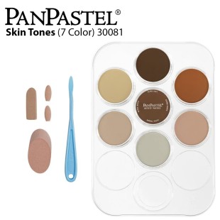 Набор сухой пастели PanPastel "Skin Tones" 7 цветов с органайзером