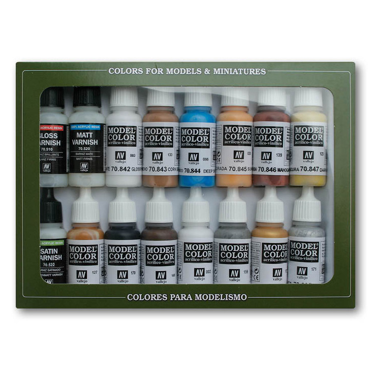 Набор красок Model Color "Folkstone Specialist" 70.102 16 флаконов