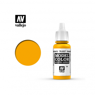 Краска для моделизма Vallejo "Model Color" 70.937 Transparent Yellow