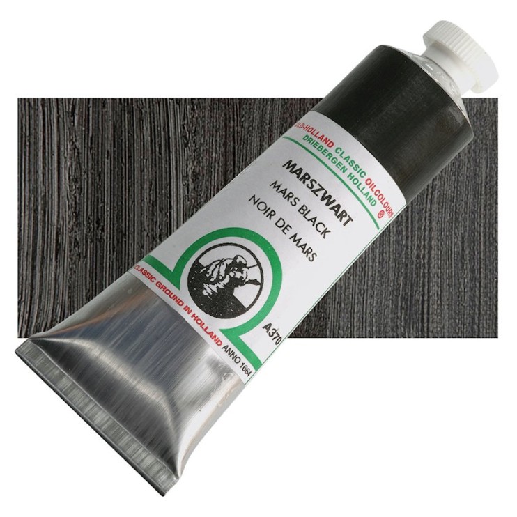 Масло Old Holland A370 Марс чёрный/ 40мл.