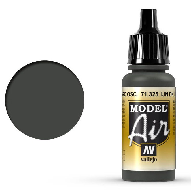 Акрил "Model Air" 71.325 (IJN Dark Black Green)
