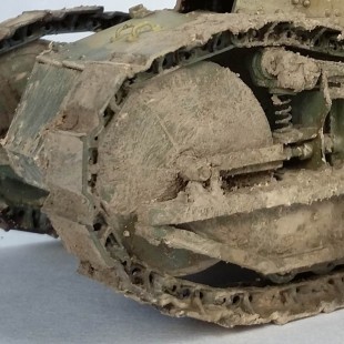 Краска акрил Weathering Effects 73.810 Light Brown Mu (Густая грязь светло-коричневая)