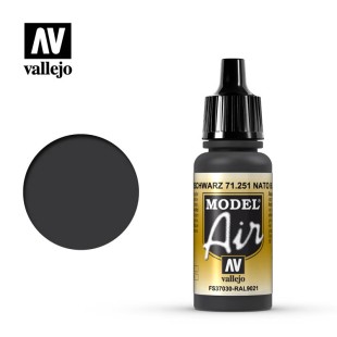 Краска для аэрографии "Model Air" цвет 71.251 (NATO Black)