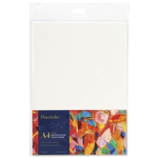 Бумага для акварели "Finenolo" A4, 16л, 300гр/м², в пластиковой упаковке