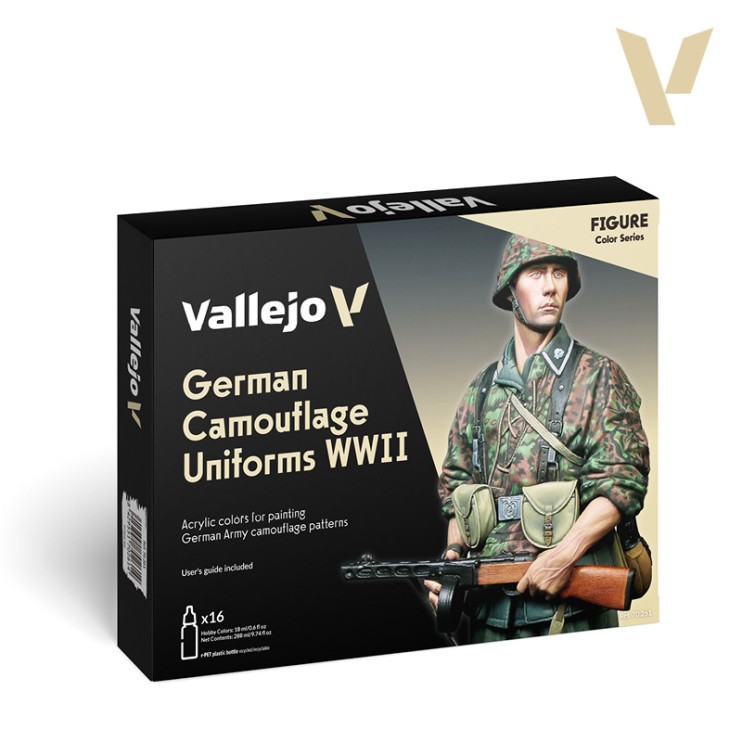 Набор Model Color "German Camouflage Uniforms WWII" 16 цв х17 мл
