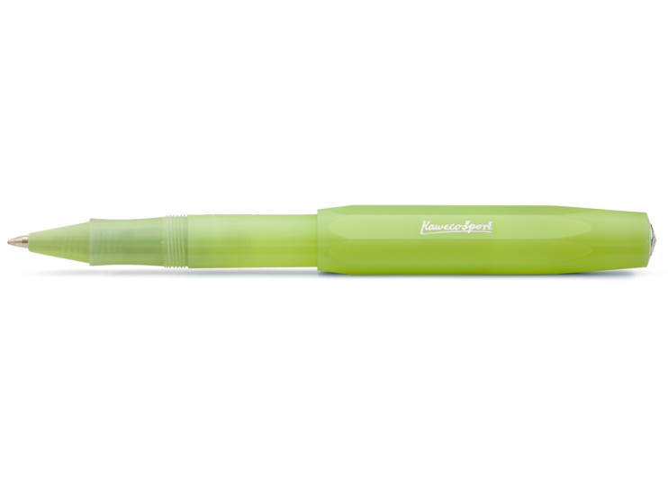 Ручка-роллер Kaweco "Frosted Sport" F (0,7мм), Lime (10001893)