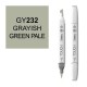 Маркер Touch Twin "Brush" цвет GY232 (серо-зеленый бледный)