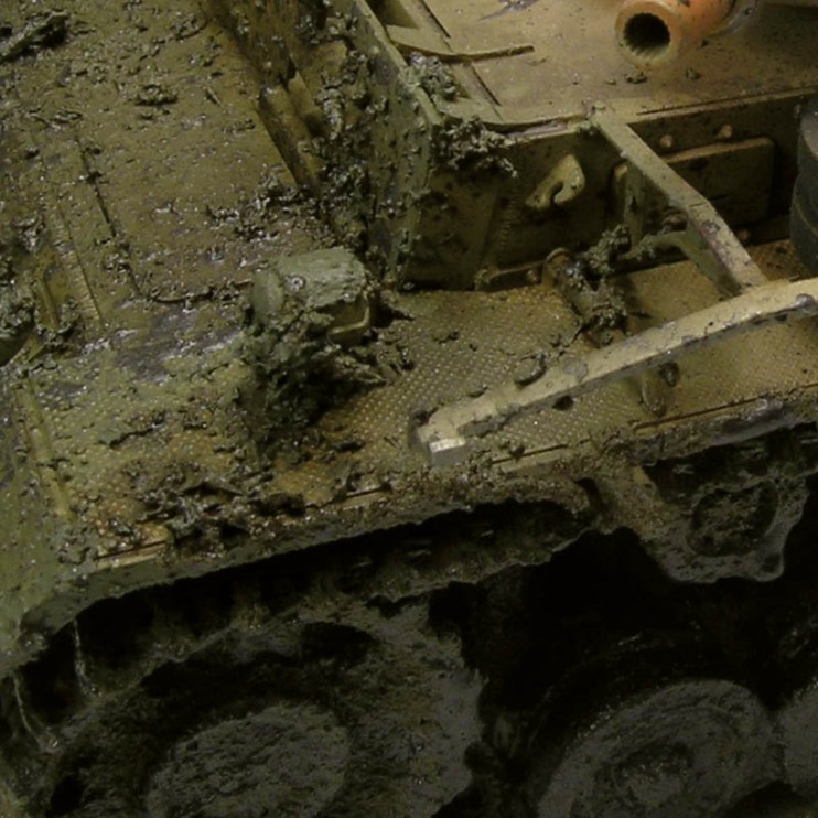 Краска акрил Weathering Effects 73.812 Black Mud (Густая грязь черная)