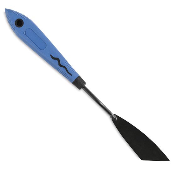 Мастихин с прорезиненной ручкой RGM "Soft Grip" №63