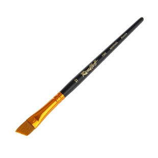 Синтетика скошенная с укороченной вставкой Roubloff "1365" №12 короткая матовая ручка