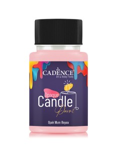 Краска по свечам Cadence "Opaque Candle Paint" 14 пастельный розовый, 50мл