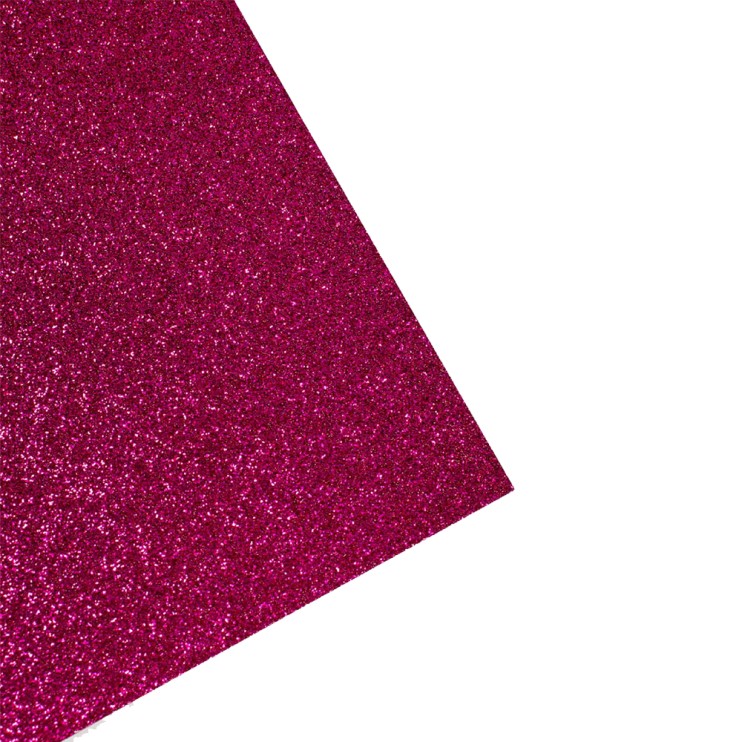 Бумага цветная с блестками Sapidal "Sirio" А4, 1л, 330г/м, цвет: Фуксия