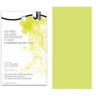 Краситель для натуральных волокон Jacquard "iDYE" 405 желтый флуо, 14 гр