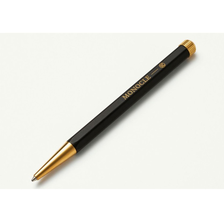 Ручка шариковая Leuchtturm "Drehgriffel Nr. 1 Monocle" чернила черные, корпус черный