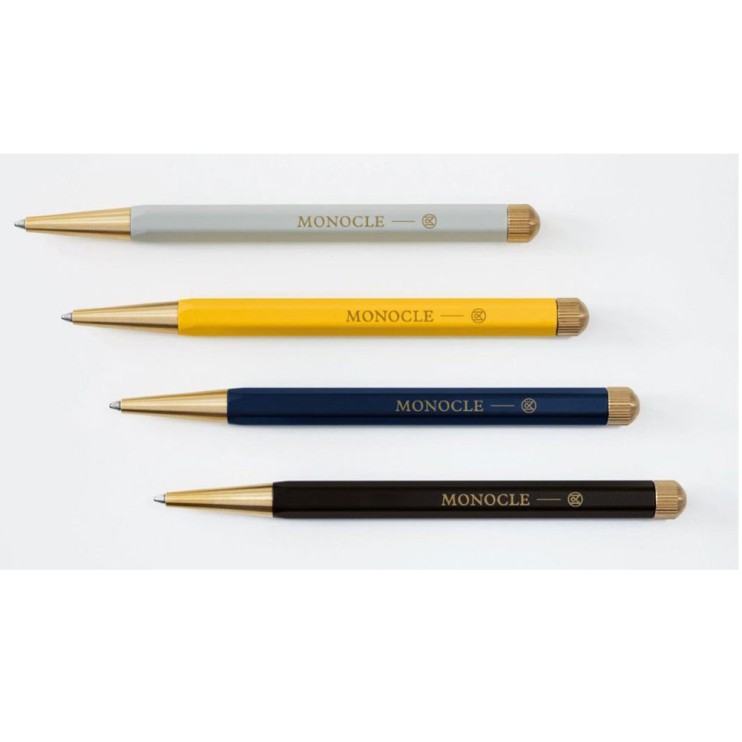 Ручка шариковая Leuchtturm "Drehgriffel Nr. 1 Monocle" чернила черные, корпус черный