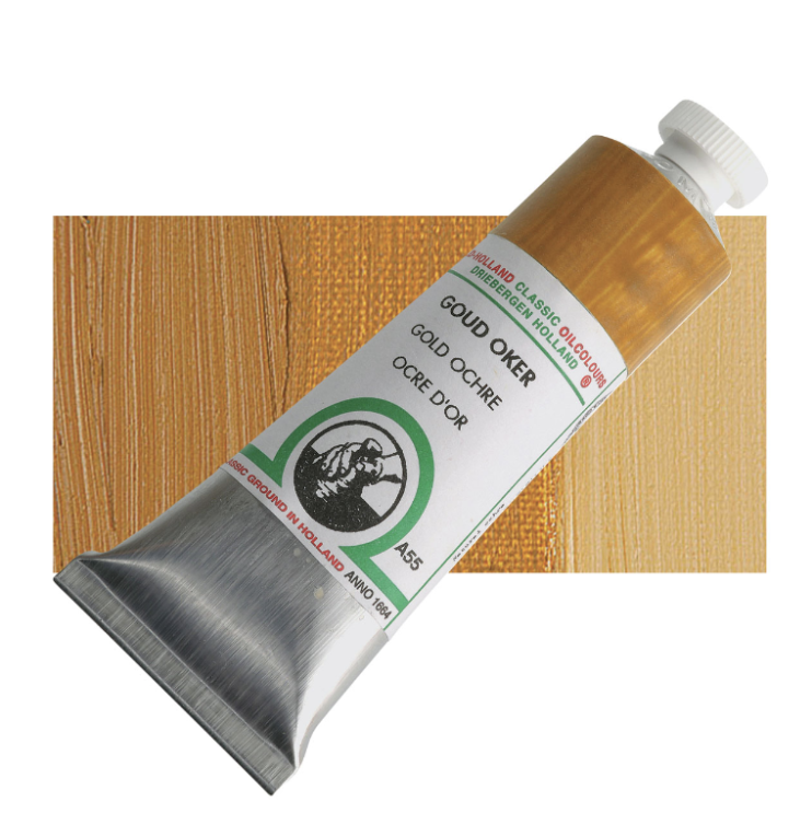 Масло Old Holland A55 Охра золотистая/ 40мл.