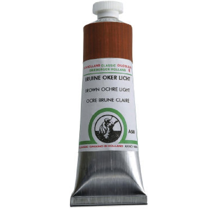 Масло Old Holland A58 Охра коричневая светлая/ 40 мл