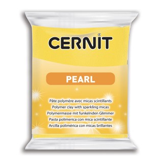 Полимерный моделин Cernit "Pearl" #700 желтый перламутр, 56гр