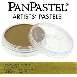 Пастель сухая "PanPastel" 250.1 Diarylide Yellow Extra Dark (Желтый экстра) PP22501