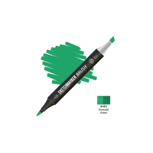 Маркер SketchMarker "Brush" G101 Emerald Green