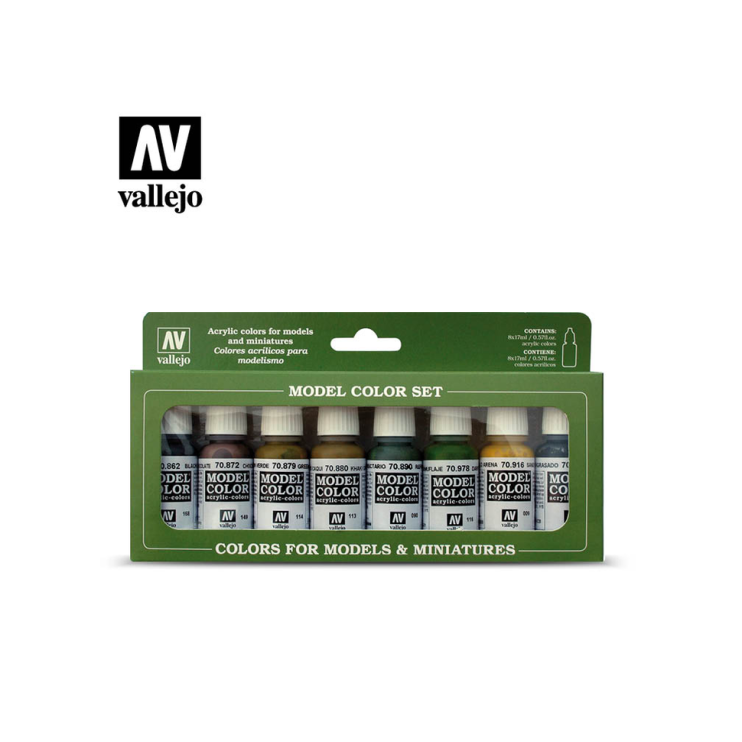 Набор красок Model Color "Panzer Colors" 70.108 8 цветов