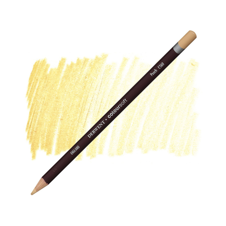 Карандаш цветной Derwent "Coloursoft" C560 Персиковый (0701008)