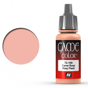 Краска акриловая для моделизма Vallejo "Game Color" 72.100 Rosy Flesh