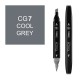 Маркер Touch Twin "Classic" цвет CG7 (cool grey 7)
