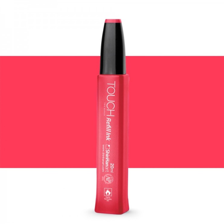Чернила спиртовые "Touch" цвет F121 (fluorescent coral red), 20мл