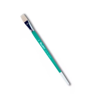 Кисть имитация щетины плоская «1829» №20 на длинной ручке