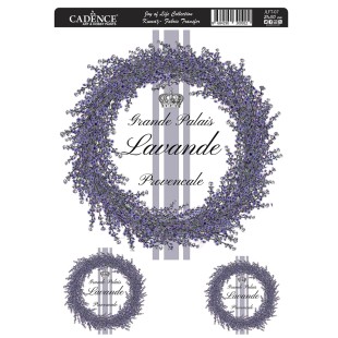 Трансфер по ткани Cadence "Joy of Life Fabric Transfer" 21х30см, JLFT-07