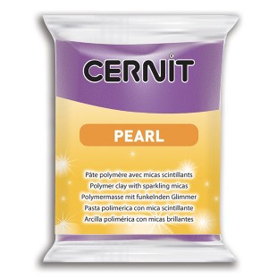 Полимерный моделин Cernit "Pearl" #900 фиолетовый перламутр, 56гр