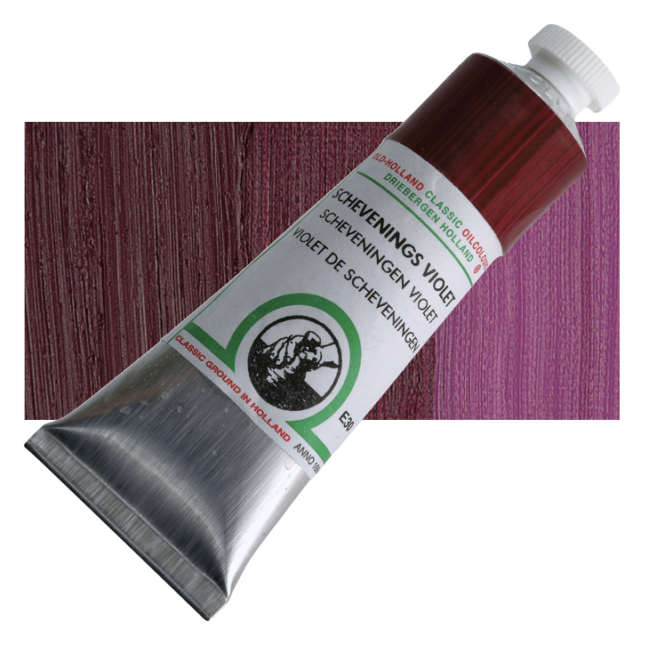 Масло Old Holland E30 Шевенинген фиолетовый/ 40мл.