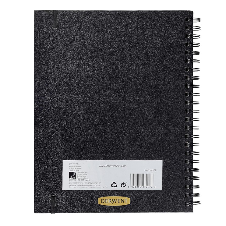 Блокнот для эскизов на спирали Derwent "Sketch&Store" А4, 56л, 165г/м (2102178)