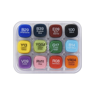 Набор Copic Classic "Basic colour" 12 маркеров