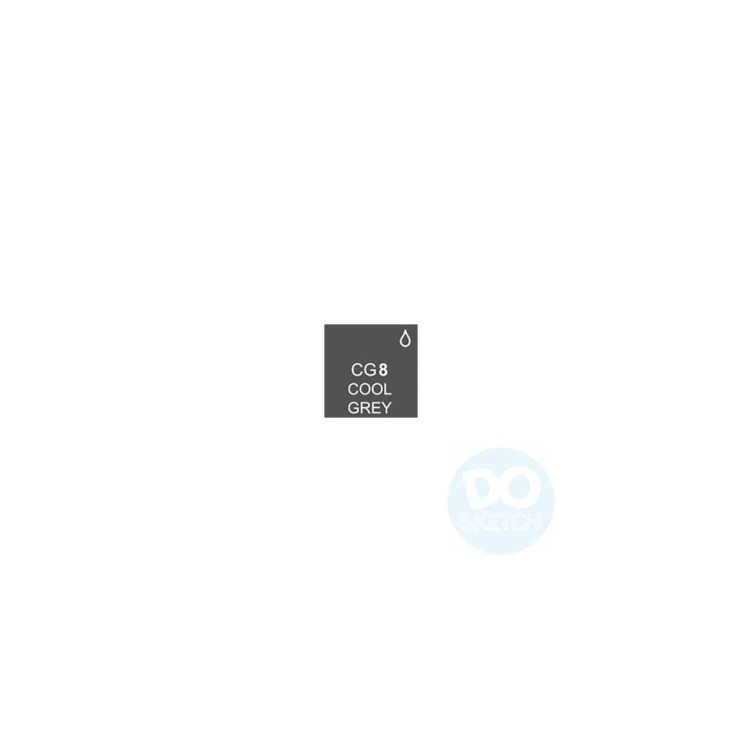 Маркер Touch Twin "Classic" цвет CG8 (cool grey 8)