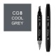 Маркер Touch Twin "Classic" цвет CG8 (cool grey 8)