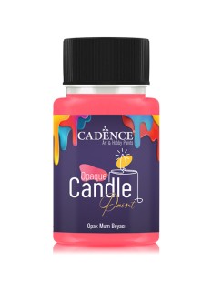 Краска по свечам Cadence "Opaque Candle Paint" 16 конфетный розовый, 50мл