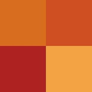 Набор красок для моделизма Game Color, ORANGE (4*18 мл)