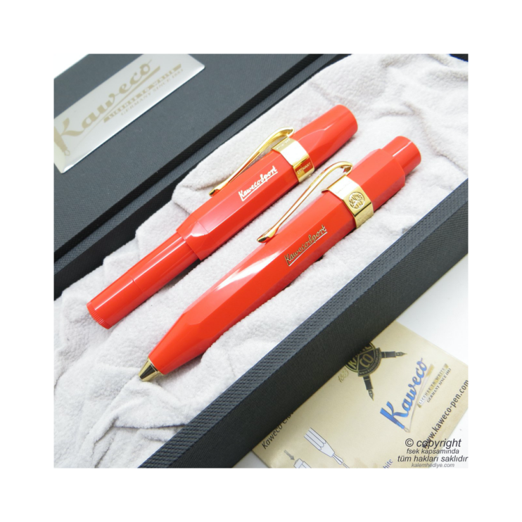 Ручка шариковая KAWECO "Classic Sport" (1.0мм), Red (10001151)