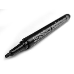 Маркер пигментный Sketchmarker "Paintman" 1.0мм, черный